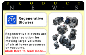 Regenerative Blowers fpz product news