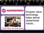 Norgren valve technology helps KUKA deliver streamlined robots norgren app2