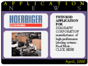 TWIN ROD (AZV CYLINDER) APPLICATION FOR DIAGRAPH CORPORATION origa app news