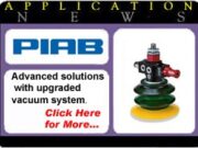 Advanced solutions with upgraded vacuum system. piab app1