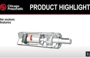Chicago Pneumatic’s vane air motor range Vane Motor
