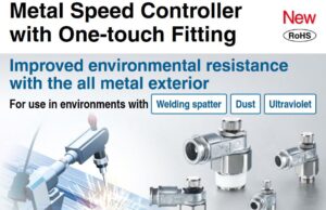 ASB Series – Metal Speed Controller with One-touch Fitting ASB Series - Metal Speed Controller with One-touch Fitting